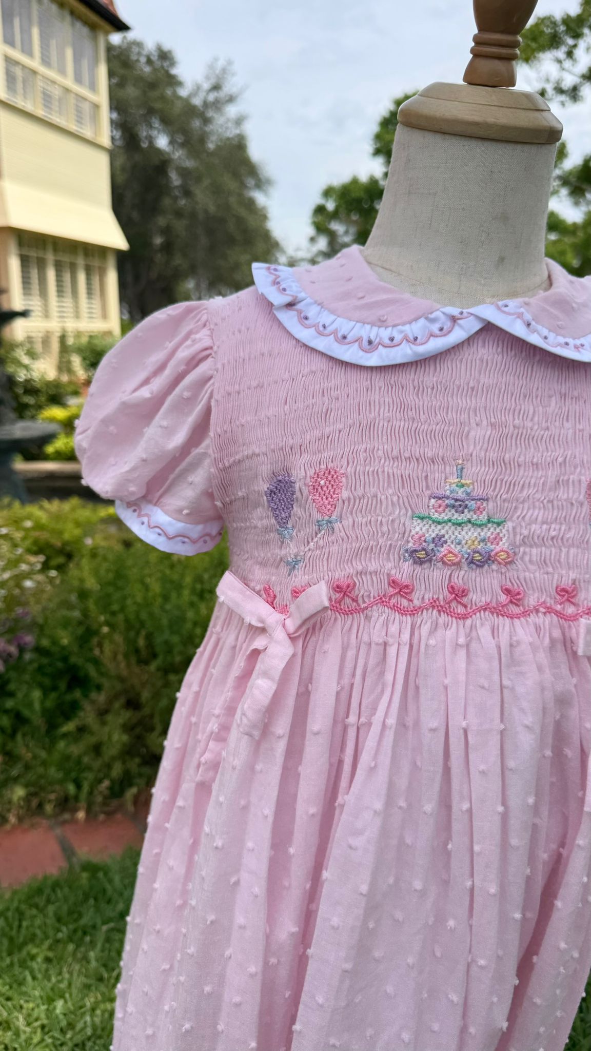 Birthday Smocked Dress (Pre-Order)
