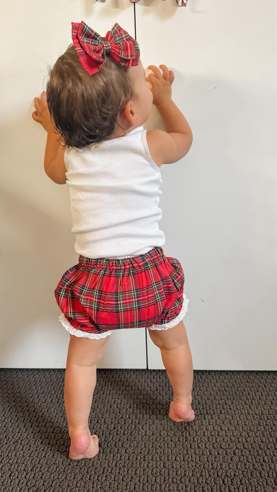 Christmas Eve Smocked Dress